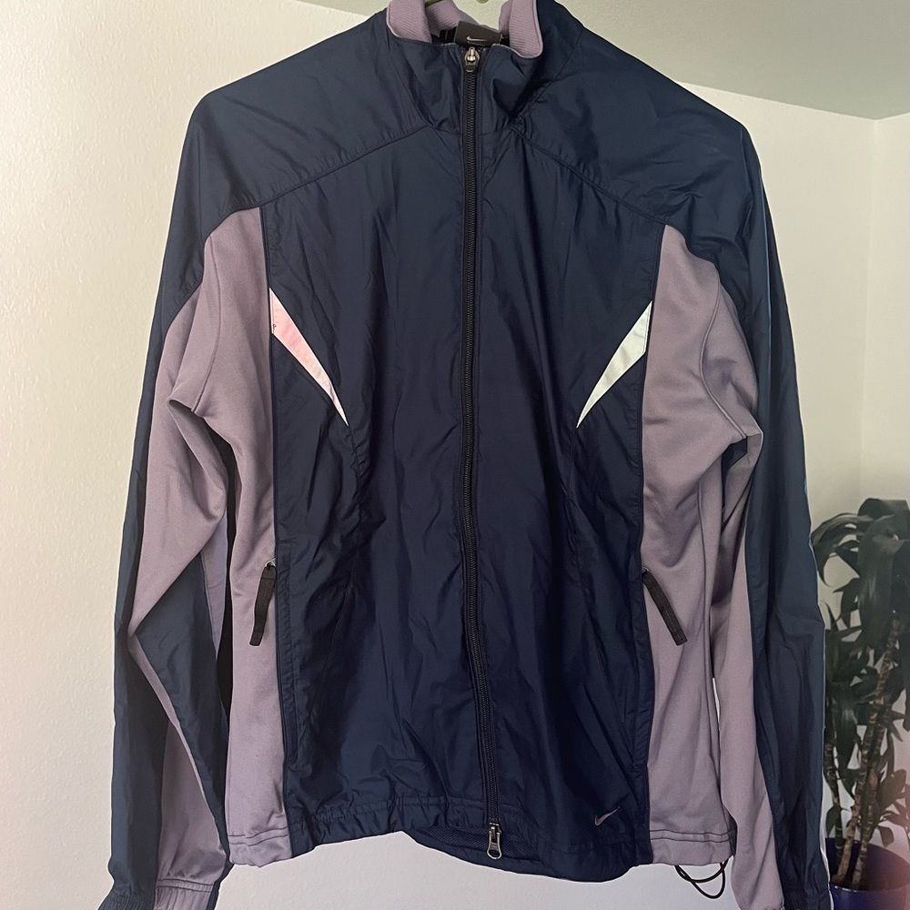 Technical Nike windbreaker blue